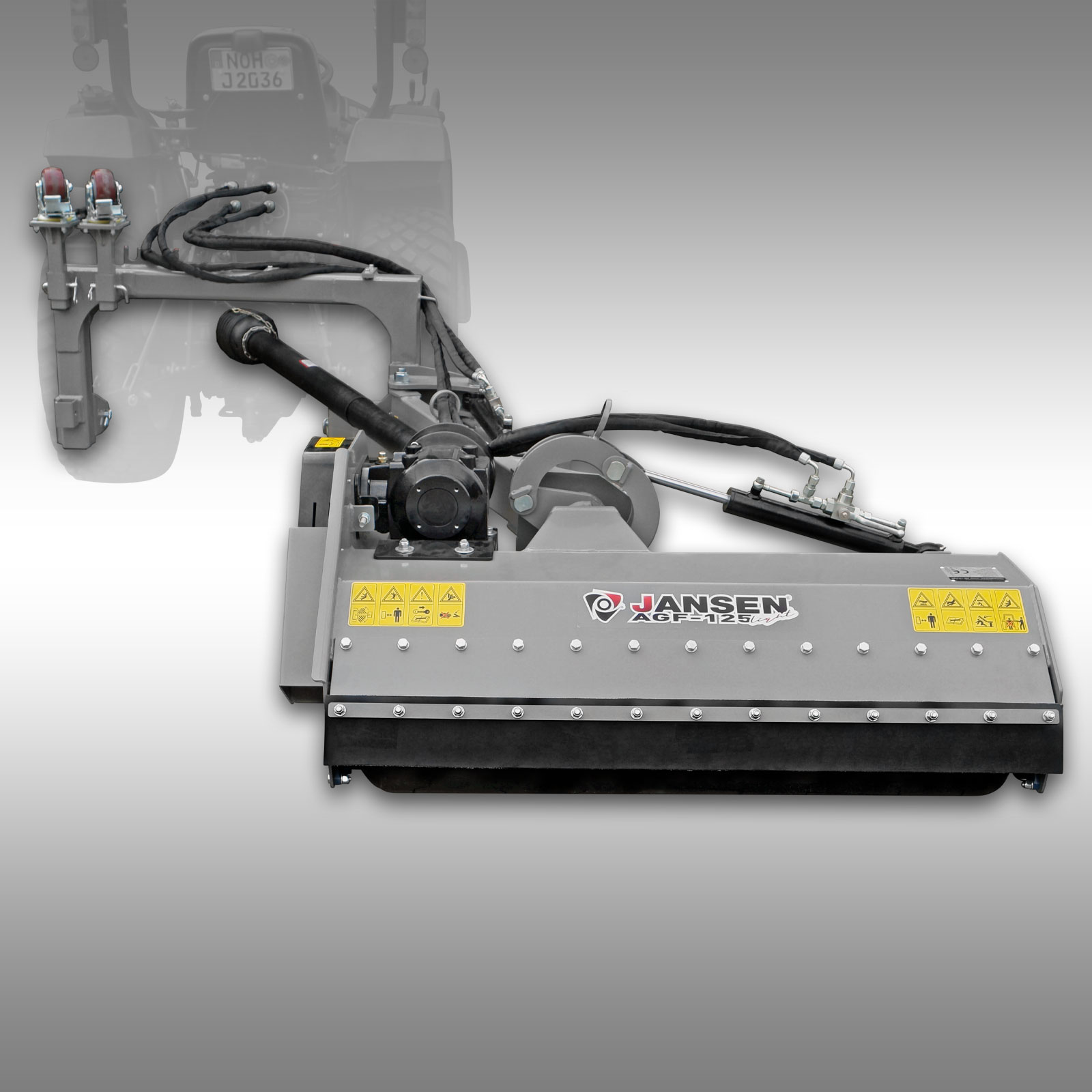Väike niiduk Jansen AGF-125 Light - Pilt 3